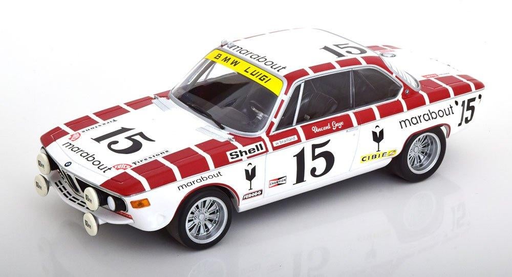 1/18 BMW 2800 CS E9 No.15, 24h Spa 1972, Enlèvement ou Envoi, Neuf, Voiture, MiniChamps
