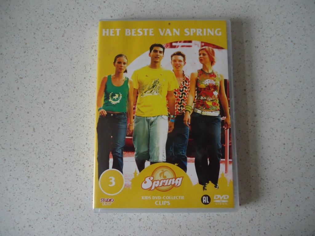 DVD van "SPRING" Het Beste van Spring., Cd's en Dvd's, Dvd's | Kinderen en Jeugd, Ophalen of Verzenden, Zo goed als nieuw, Overige genres