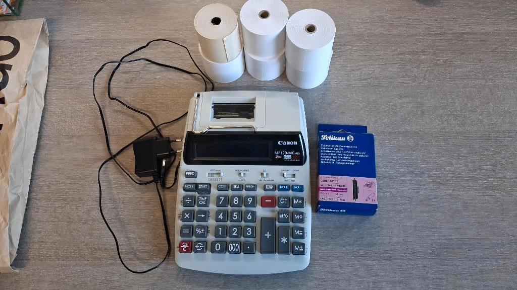 Rekenmachine Canon MP 120 -MG+ toebehoren, Enlèvement ou Envoi, Comme neuf
