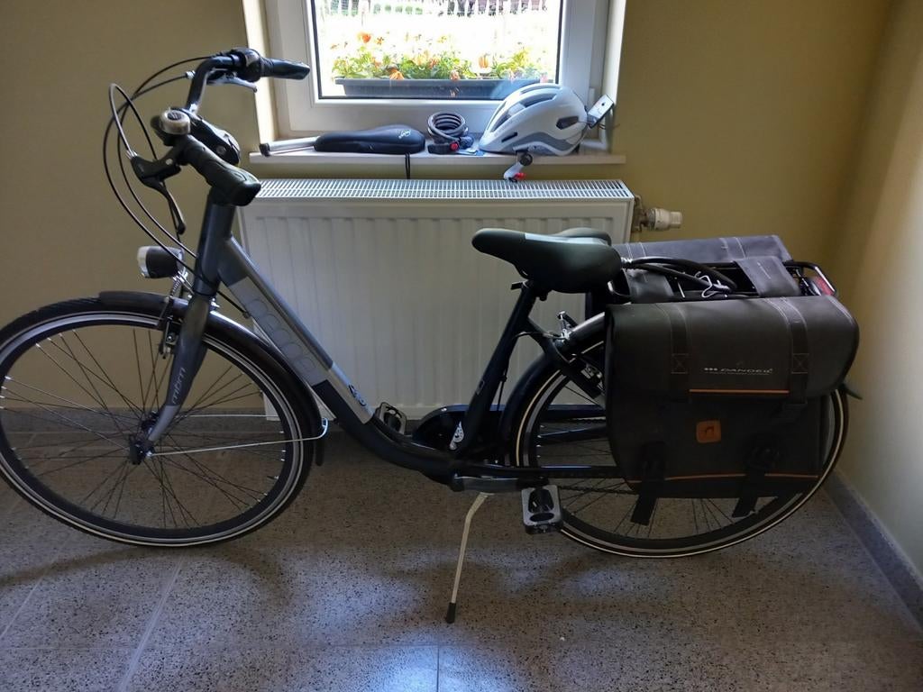 Zwarte fiets, Fietsen en Brommers, Ophalen, Nieuw, Overige merken