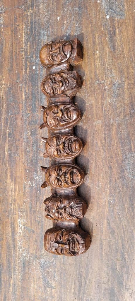 Houtsnijwerk in eik, Antiek en Kunst, Kunst | Beelden en Houtsnijwerken, Ophalen