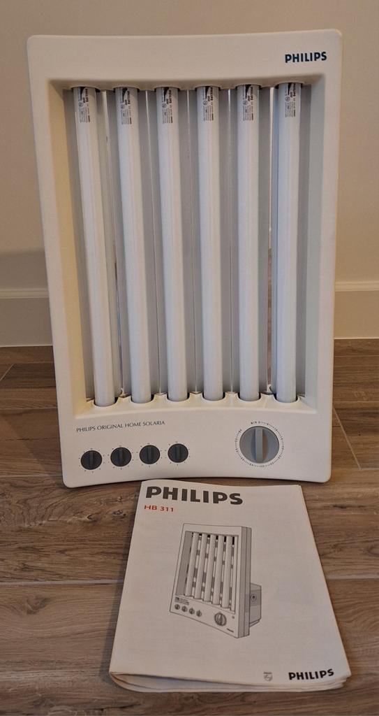 Half body solarium HB 311 Philips, Enlèvement, Comme neuf