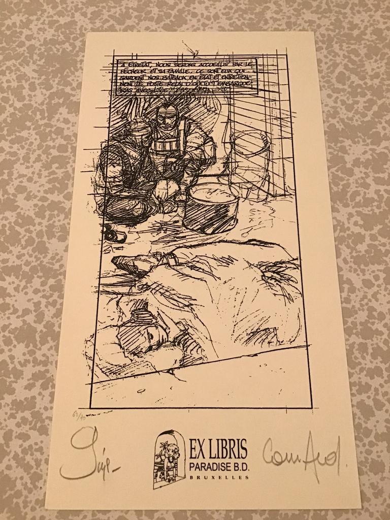 Sérigraphie, Comme neuf