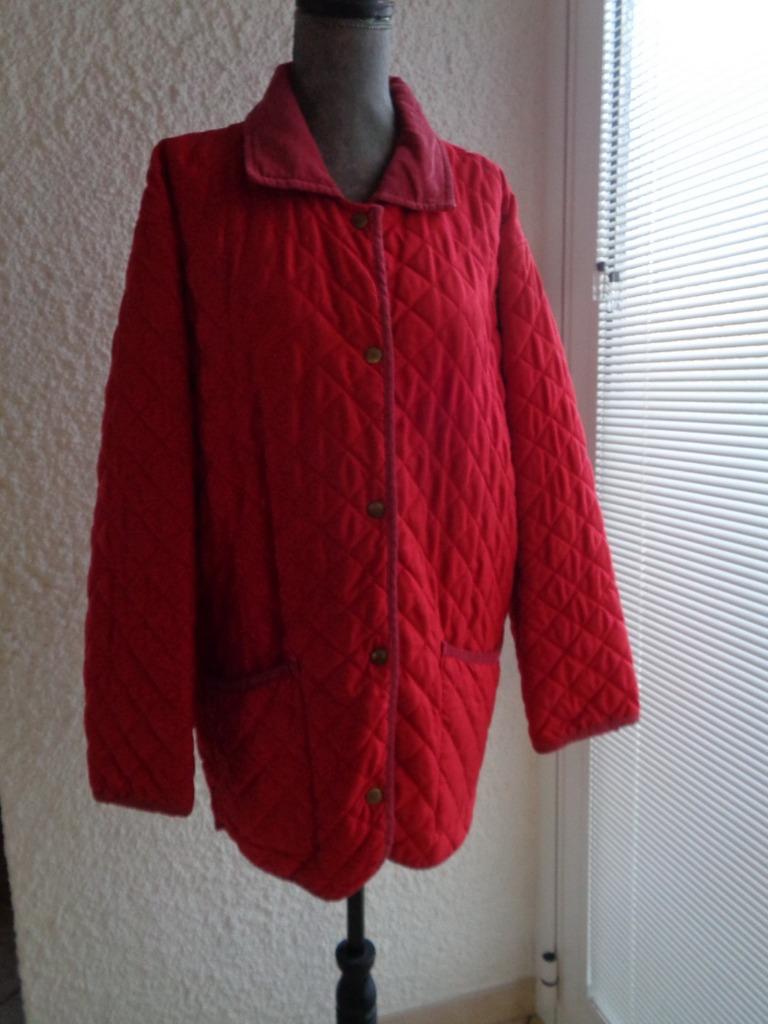 Parka rouge. Col velours. Marque "CICERONE". Taille M, Kleding | Dames, Maat 38/40 (M), Ophalen of Verzenden, Gedragen, Rood