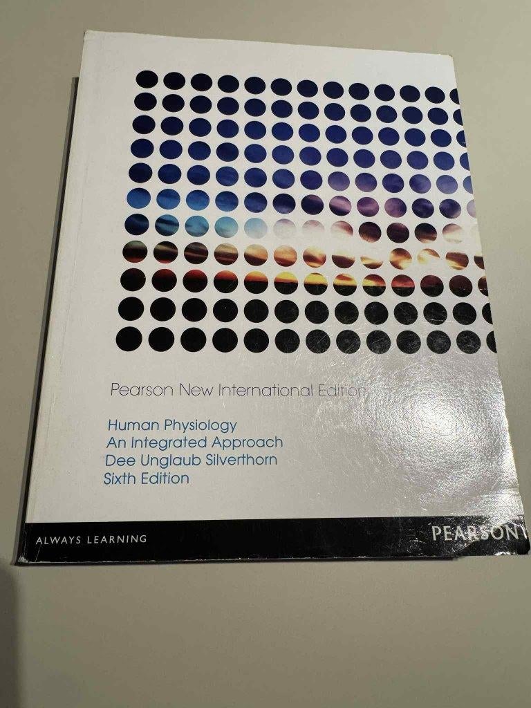 Studieboek Human Physiology, Livres, Enlèvement, Neuf, Enseignement supérieur
