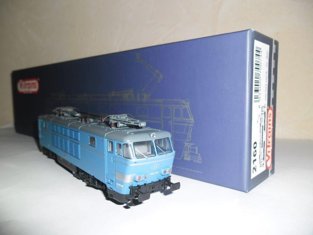 VI.TRAINS 2160 / 2173 SNCB / NMBS 160.024 / 160.022 BLEU, Enlèvement ou Envoi, Neuf, Autres types, Autres marques