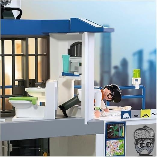 PLAYMOBIL | Poste de police | LIVRAISON GRATUITE, Neuf, PLAYMOBILE, -, -