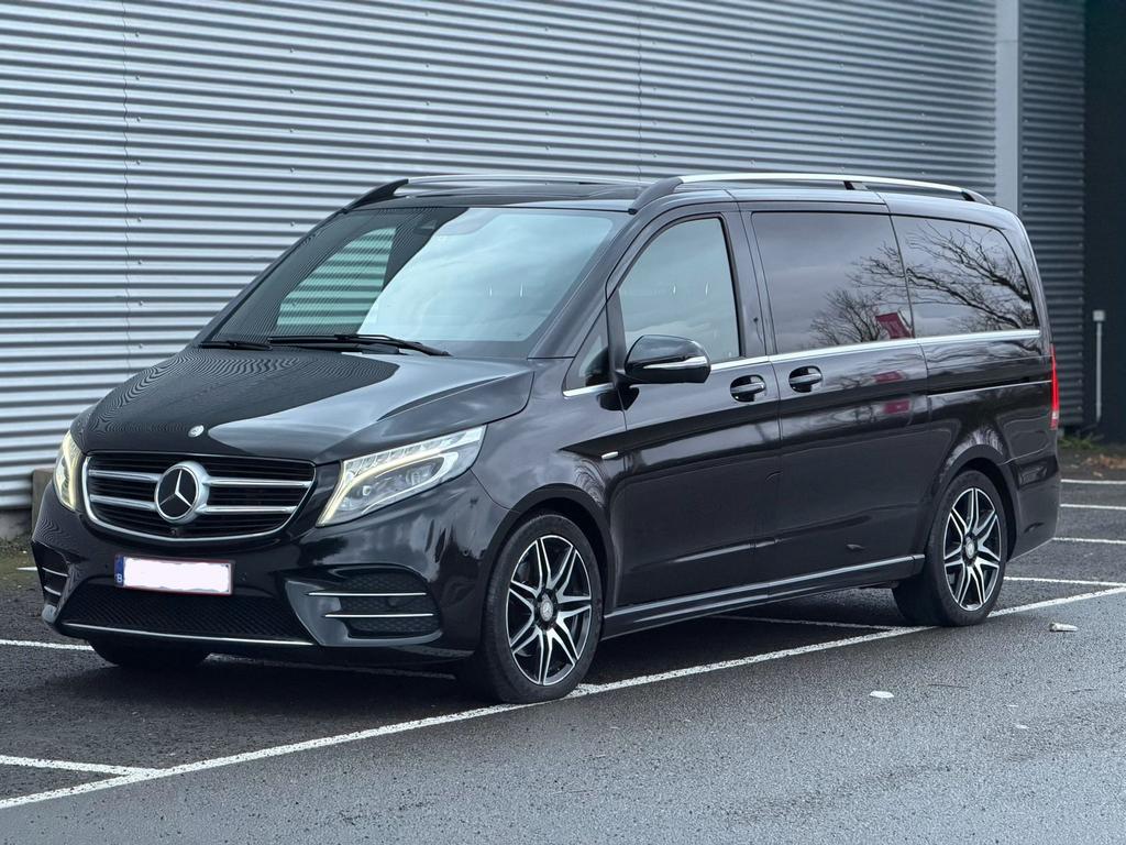 mercedes v250d 121806 km amg pack full 6-zit, Autos, Cuir, Achat, Euro 6, Entreprise