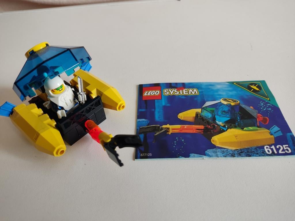 Lego Aquazone Sea Sprint 6125 Retro Vintage, Ophalen, Zo goed als nieuw, Complete set, Lego