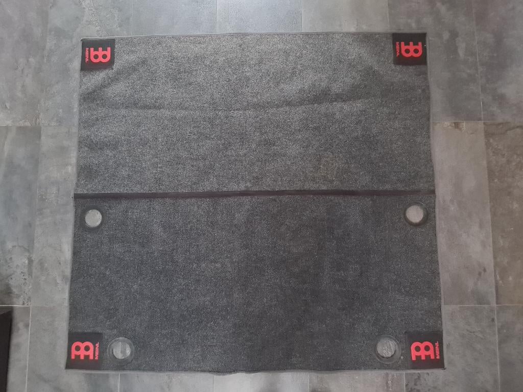 Drummat Meinl 150 x 160 zwart, Muziek en Instrumenten, Drumstellen en Slagwerk, Ophalen of Verzenden, Gebruikt, Overige merken