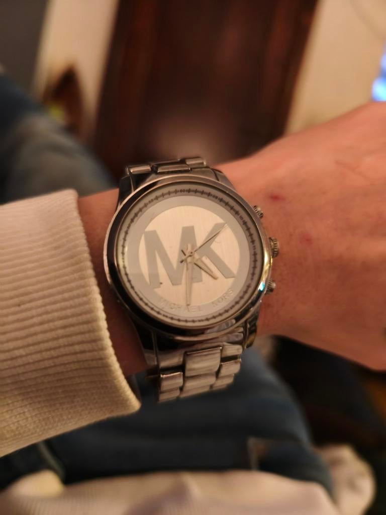 Michael Kors Stainless Steel Horloge | MK5076, Bijoux, Sacs & Beauté, Montres | Femmes, Acier, Acier, Enlèvement ou Envoi