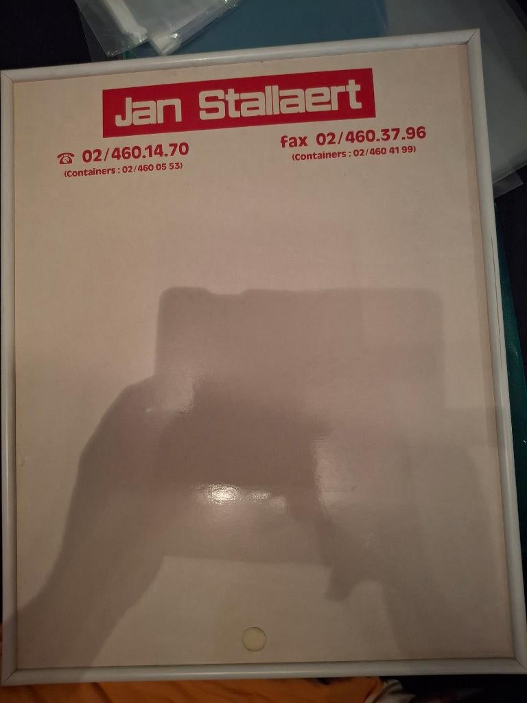 Jan Stallaert bord schrijfbord, Ophalen of Verzenden, Zo goed als nieuw, Gebruiksvoorwerp