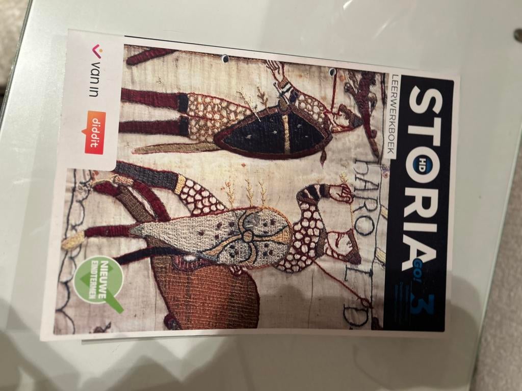 Storia GO! HD 3 D/A - leerwerkboek, Enlèvement, Néerlandais