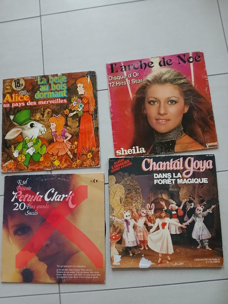 Choix disques 33 tours, Ophalen, Gebruikt