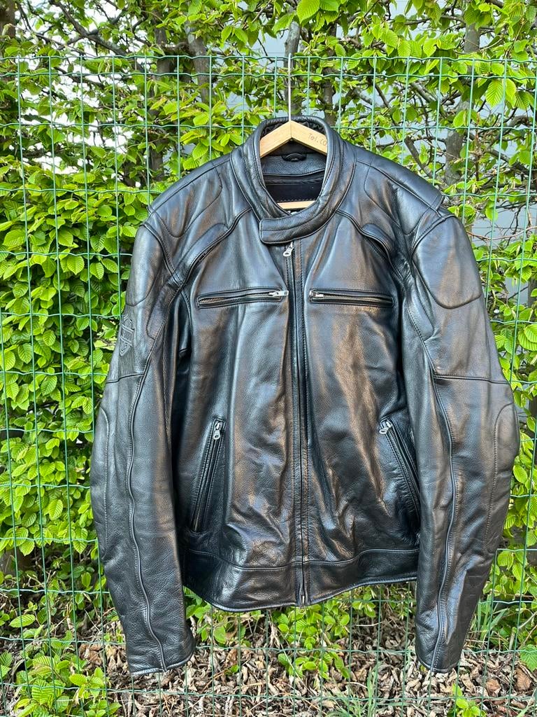 Kwaliteitsvolle Harley-Davidson jas. XL, Motoren, Ophalen, Tweedehands, Heren, Jas | leer