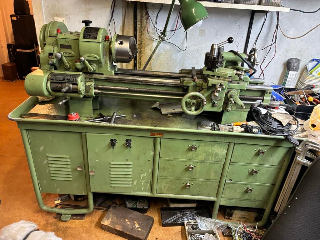 Draaibank, Ophalen, Zo goed als nieuw