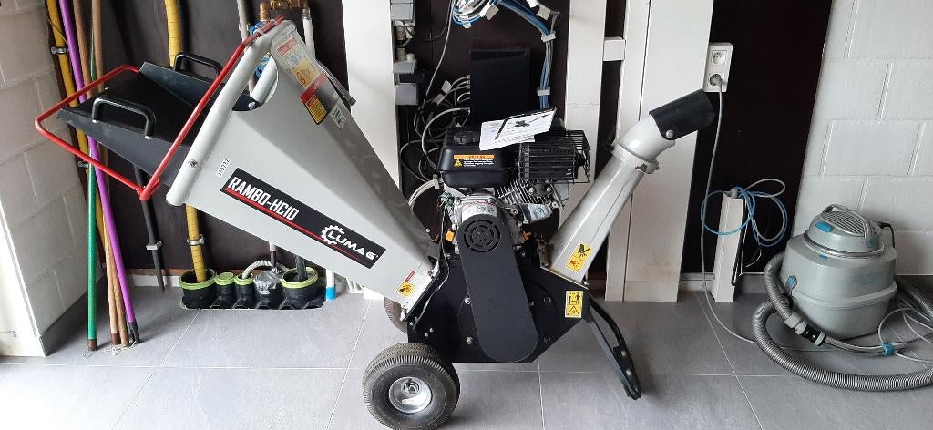 Hakselaar Lumag Rambo HC10, Jardin & Terrasse, Déchiqueteurs, Enlèvement, Comme neuf, Lumag