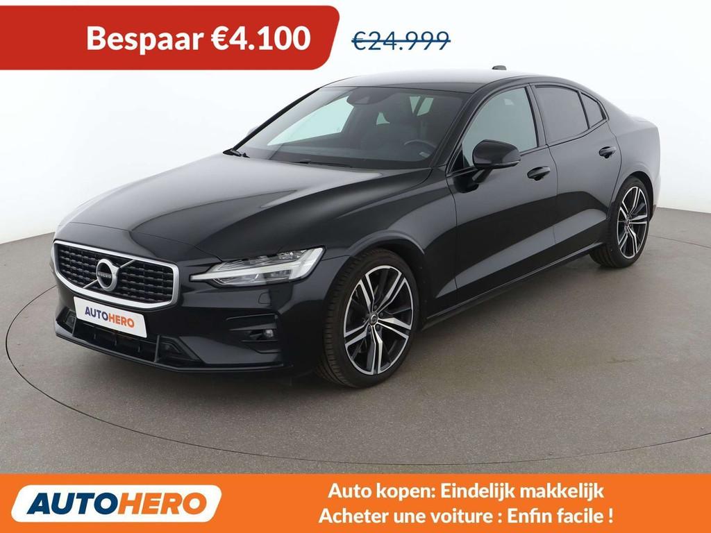 Volvo S60 2.0 T5 R-Design (bj 2019, automaat), Auto's, Volvo, Gebruikt, 1969 cc, S60, Zwart