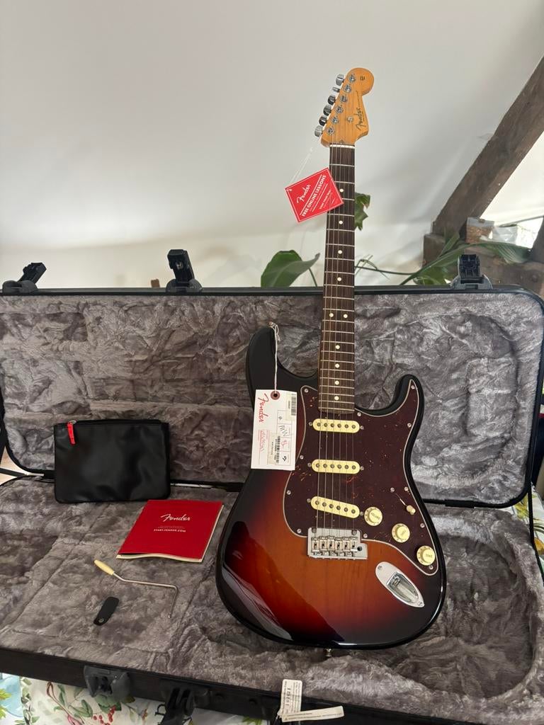 Fender stratocaster american pro 2, Musique & Instruments, Enlèvement ou Envoi, Comme neuf, Fender