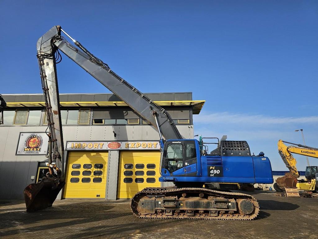 Komatsu PC490 Long Reach WE1606, Articles professionnels, Excavatrice