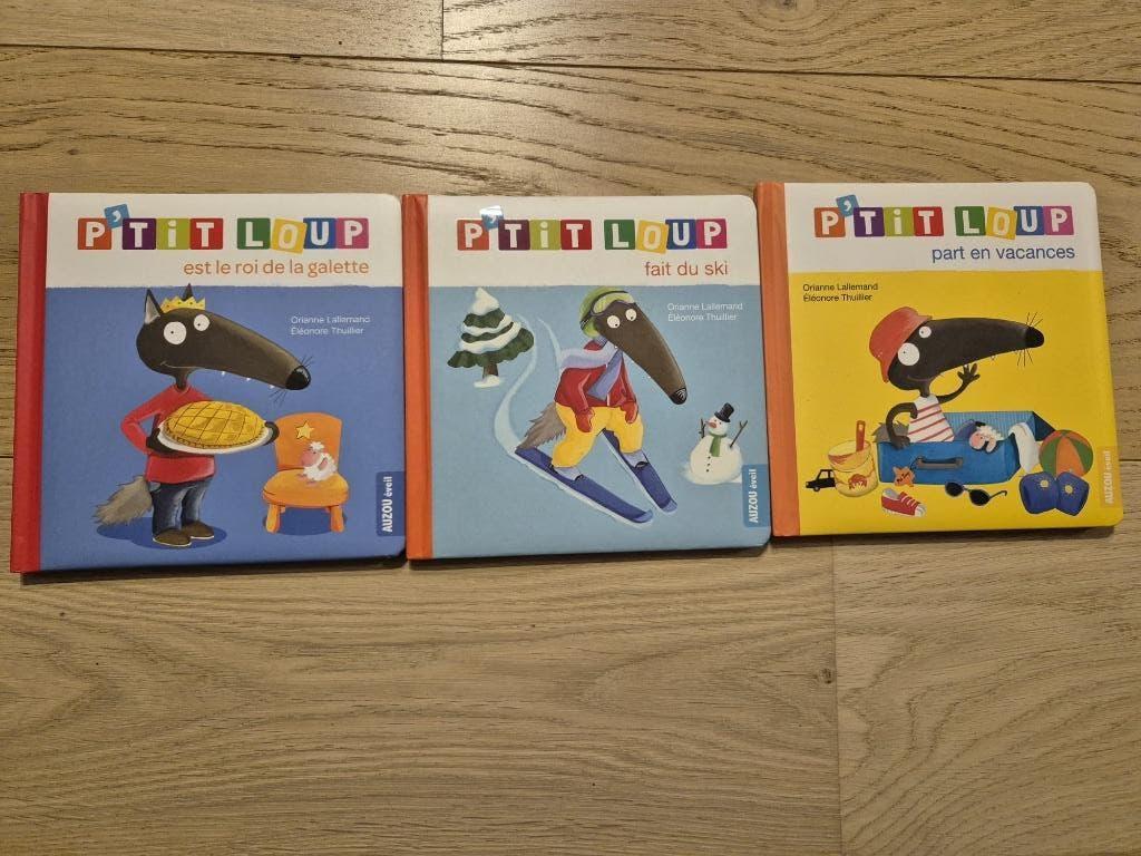 P'tit loup - lot de 3 livres, Livres, Garçon ou Fille, Enlèvement ou Envoi, Fiction général, Comme neuf