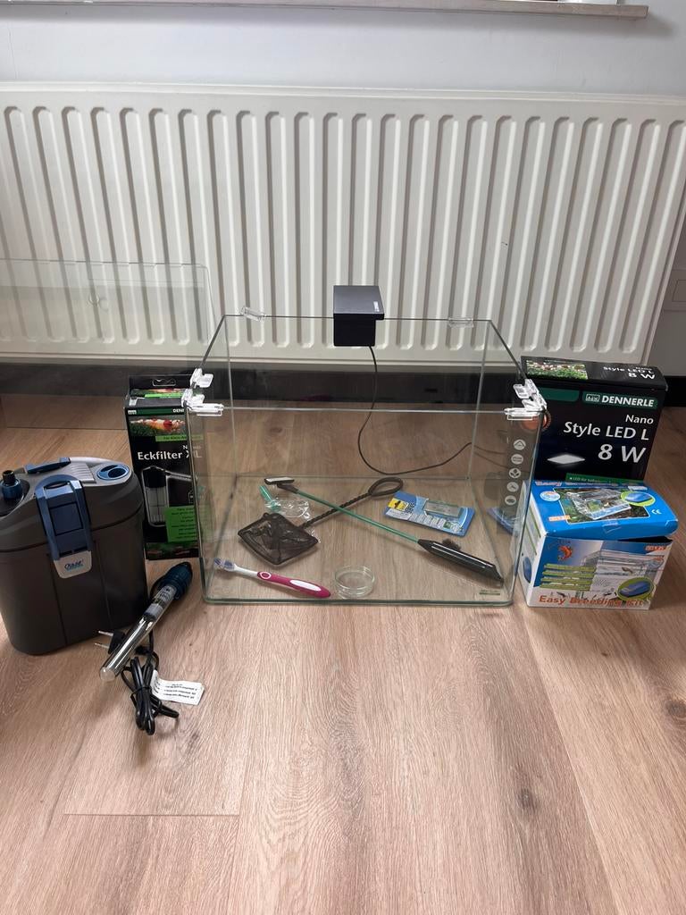 Dennerle aquarium 60L, Animaux & Accessoires, Enlèvement, Comme neuf