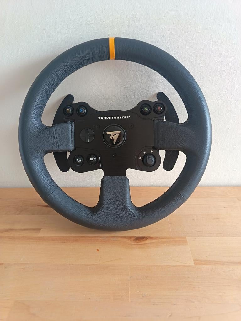 Roue Thrustmaster leather edition., Informatique & Logiciels, Joysticks, Enlèvement