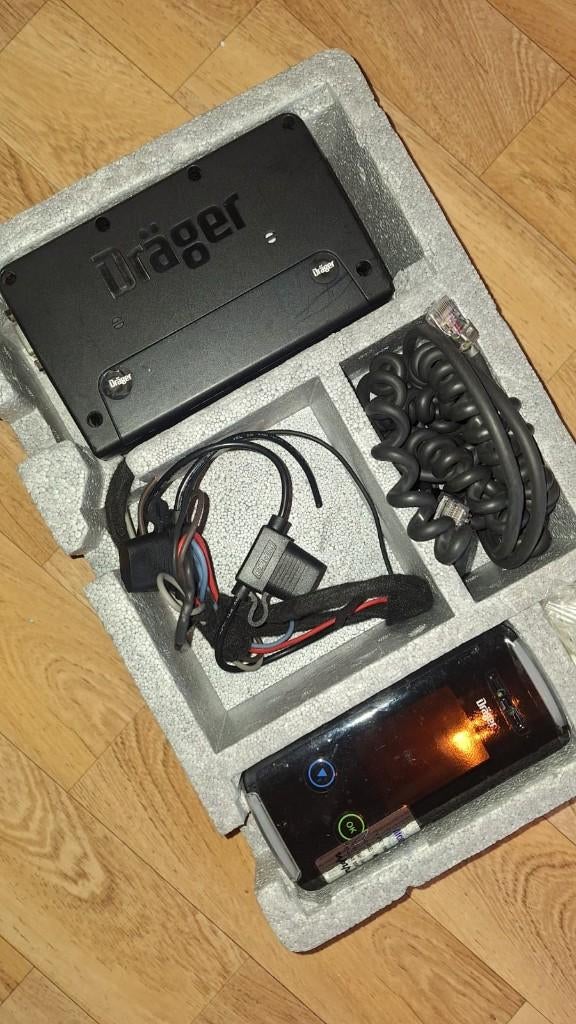 Alcoholslot Dräger Interlock 7000, Auto diversen, Auto-accessoires, Zo goed als nieuw, Ophalen