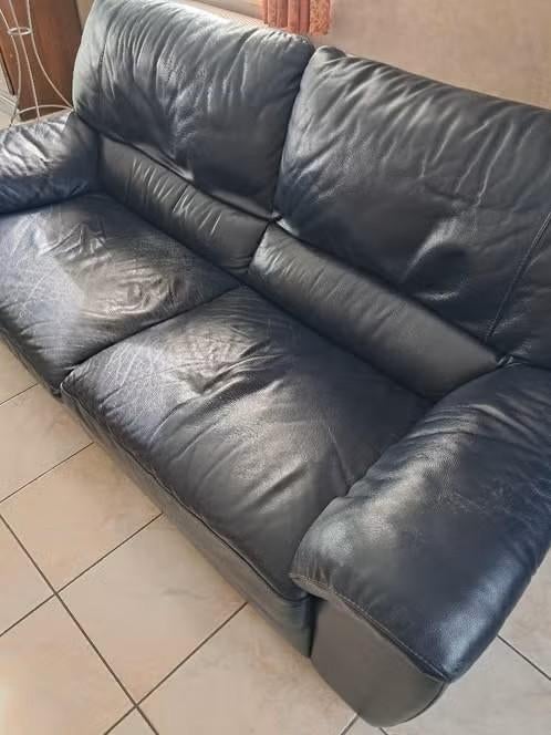 Fauteuil Natuzzi, Enlèvement, Utilisé, Cuir