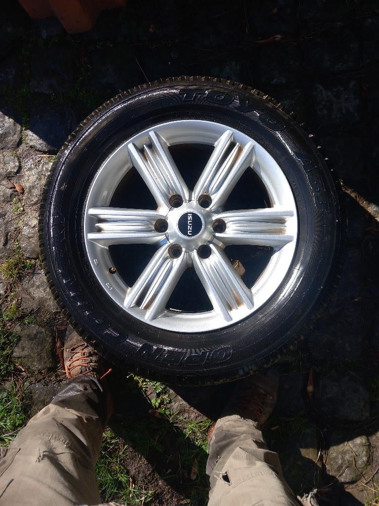 5 jantes ( avec pneus) 255/60R 18 108s ; 4x4 alu, Autos : Pièces & Accessoires, Neuf, Pneus et Jantes, 18 pouces, Enlèvement