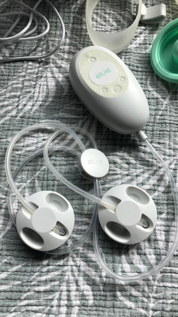 Elvie Stride dubbele handsfree borstkolf – zeer goede staat, Kinderen en Baby's, Babyvoeding en Toebehoren, Ophalen, Gebruikt