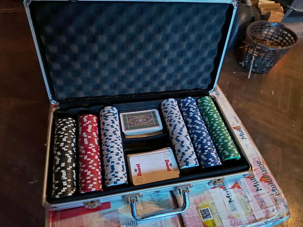 Poker set, Hobby en Vrije tijd, Ophalen