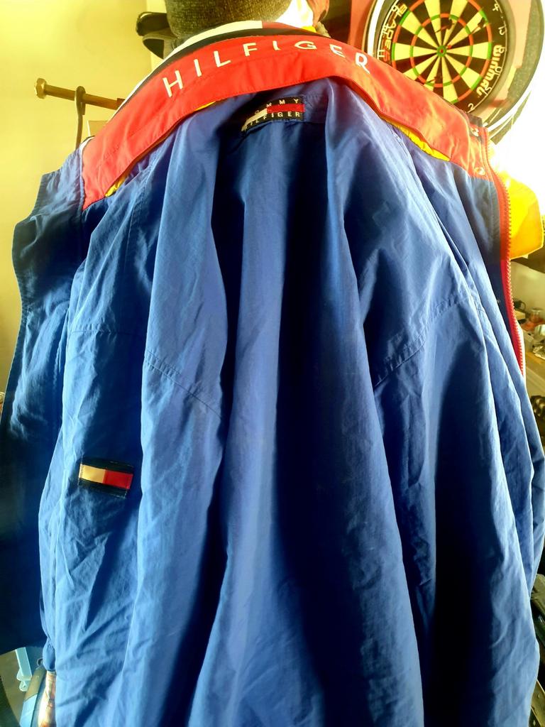 Tommy Hilfiger retro 90's, Ophalen, Zo goed als nieuw, Blauw, Tommy hilfiger
