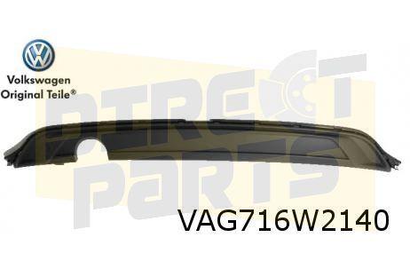 Volkswagen Up! (8/16-) Achterbumper onderspoiler (GTI) (9B9, Auto-onderdelen, -, -, Nieuw, Achter