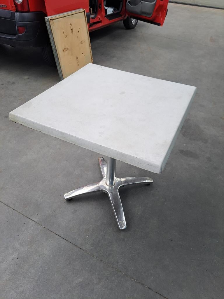 8 tables de patio professionnelles pour l'hôtellerie - SM Fr, Jardin & Terrasse, Tables de jardin, Enlèvement ou Envoi, Utilisé