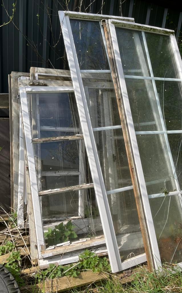 Gratis 10-tal ramen voor projectje, Enlèvement, Utilisé, Fenêtre de façade ou Vitre
