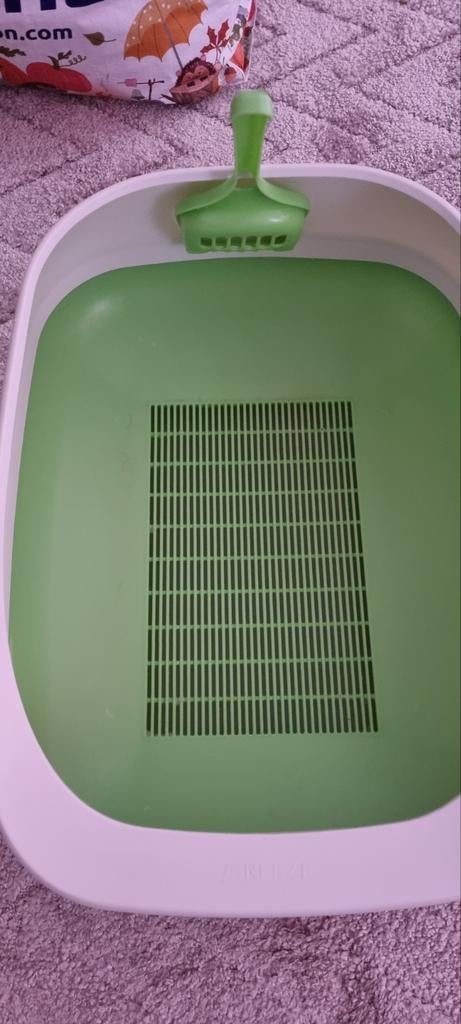 Bac à litière pour chat avec tamis – Tidy Cats Breeze Litter, Animaux & Accessoires, Bacs à litière, Enlèvement, Comme neuf, Ouvert