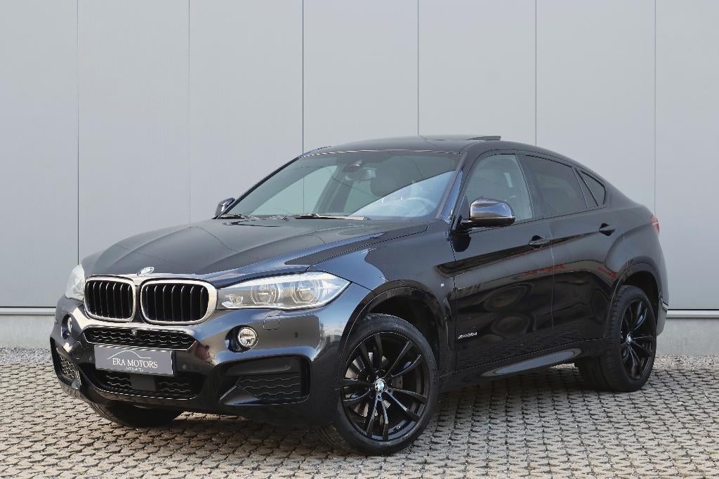 BMW X6 3.0 dAS xDrive30 (EU6c) M pack 360 Opendak ACC *, Auto's, BMW, Automaat, 2993 cc, Zwart, Bedrijf