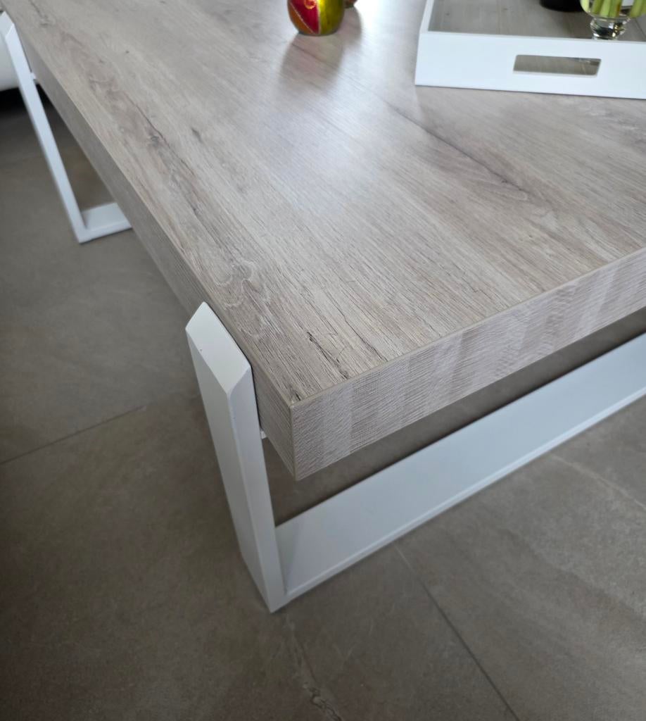 Table basse Meubar Kwadro 1m x 1m. nieuwprijs, Enlèvement