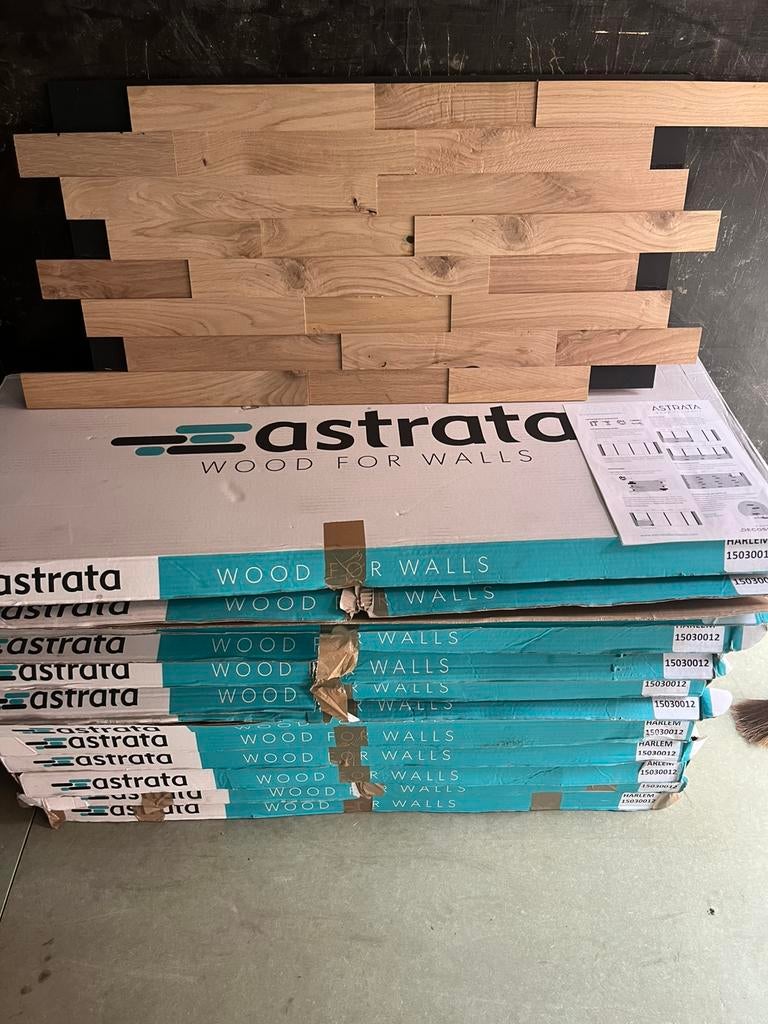 Plaquettes décorative chêne massive 12m2, Enlèvement ou Envoi, Neuf, Bois, Dalles