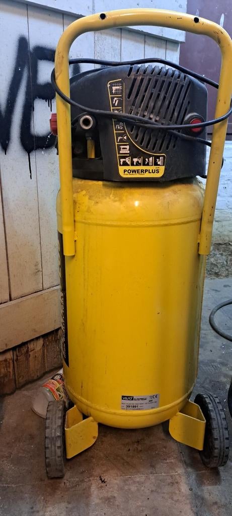 Compressor  50l, Doe-het-zelf en Bouw, Ophalen