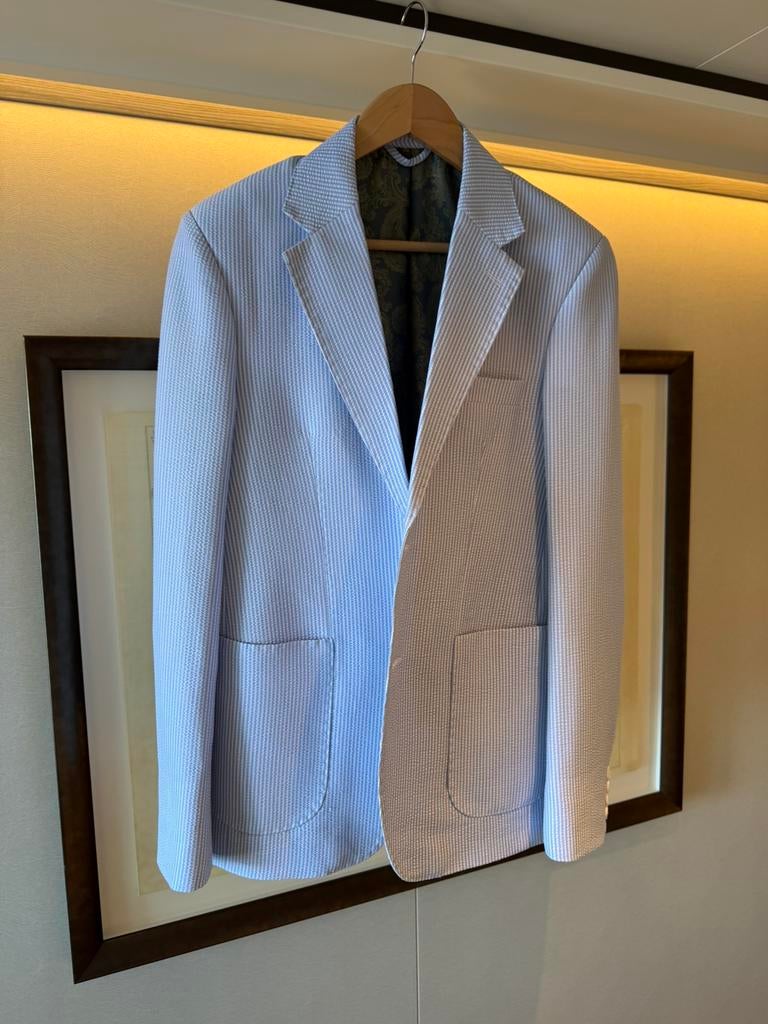 Geklede vest, Kleding | Heren, Kostuums en vesten, Nieuw, Maat 52/54 (L), Blauw, Ophalen