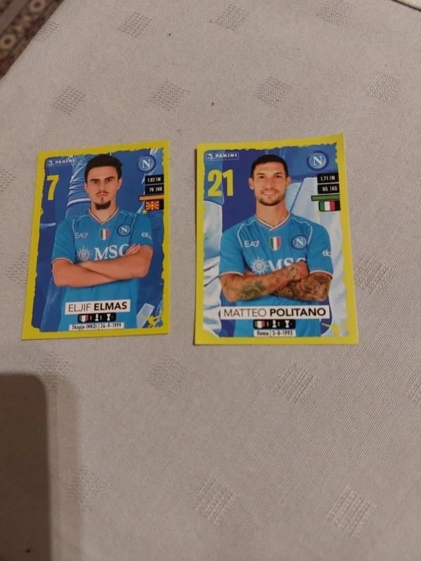 Panini / Stickers / Napoli / 2023-2024, Ophalen of Verzenden, Nieuw, Poster, Plaatje of Sticker