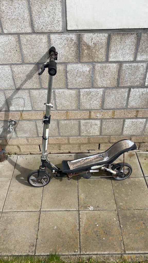 Space scooter, Ophalen, Zo goed als nieuw