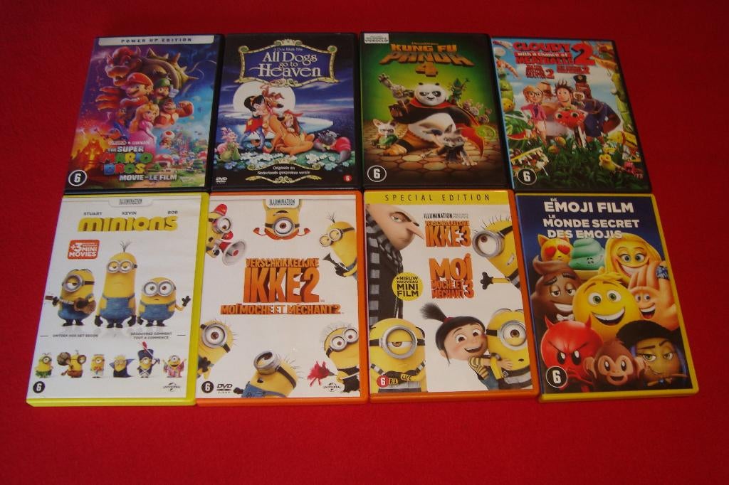 35 kinder dvd's, Cd's en Dvd's, Ophalen of Verzenden, Tekenfilm