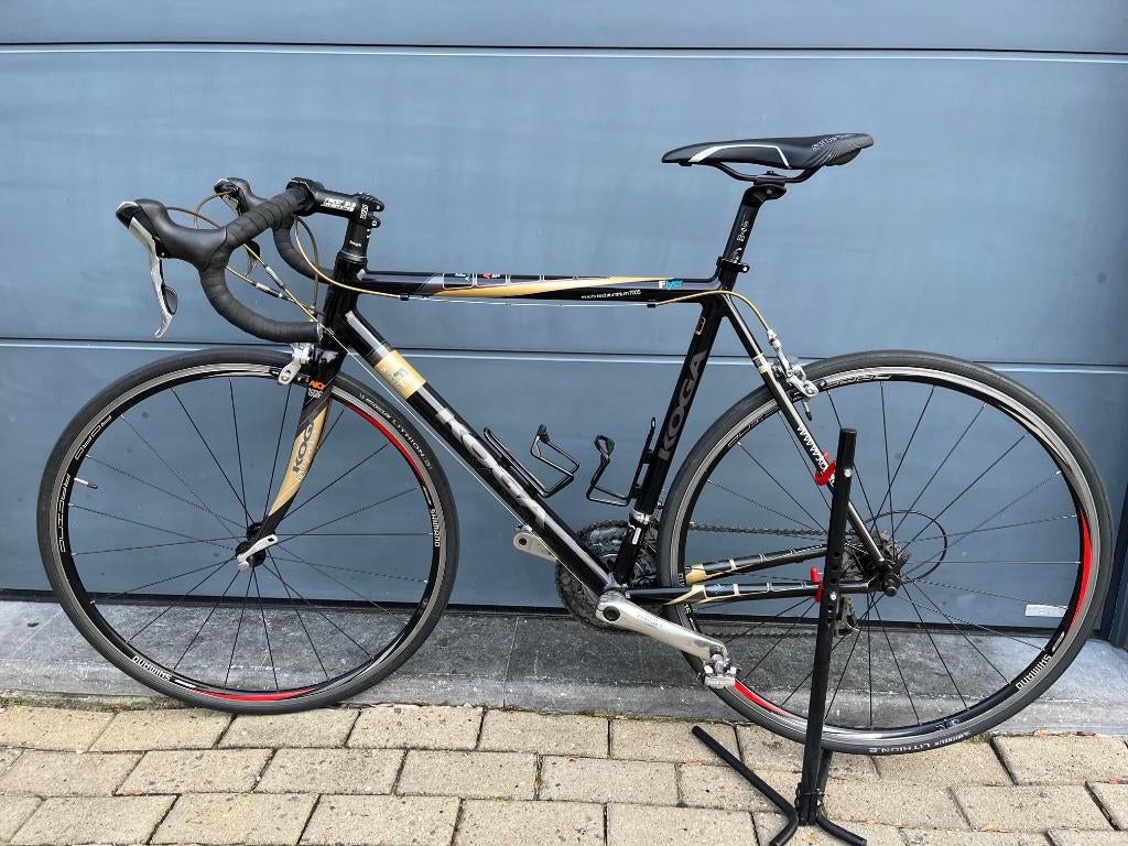 Koga Flyer racefiets Shimano Tiagra 56cm frame, Fietsen en Brommers, Fietsen | Racefietsen, Ophalen, 28 inch, Gebruikt, Heren