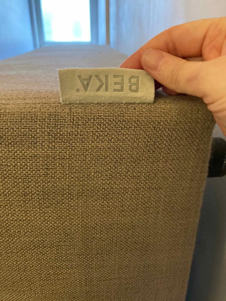 Beka bed+matras 90x200, Ophalen, 90 cm, Sans tête de lit, Zo goed als nieuw