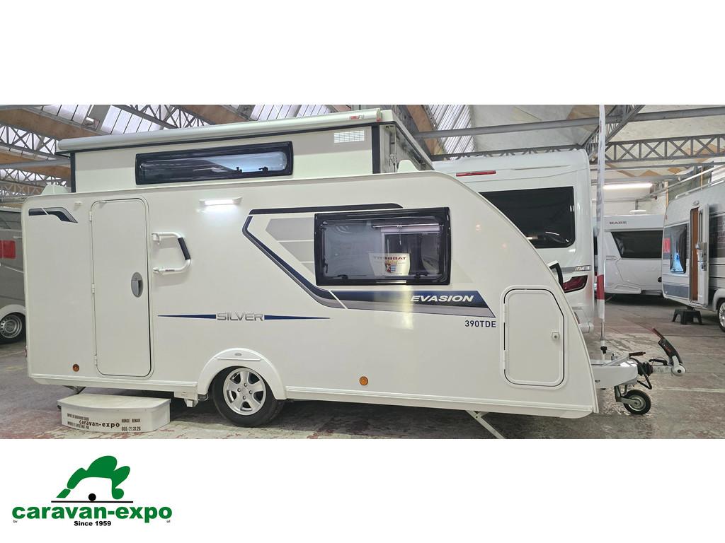 SILVER EVASION 390 TDE, Caravans en Kamperen, Caravans, Bedrijf, tot en met 3, 750 - 1000 kg, Overige merken, 4 tot 5 meter