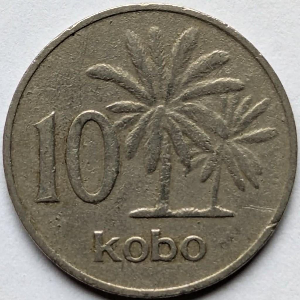 Nigeria - 10 kobo - 1973, Postzegels en Munten, Ophalen, Nigeria, Losse munt