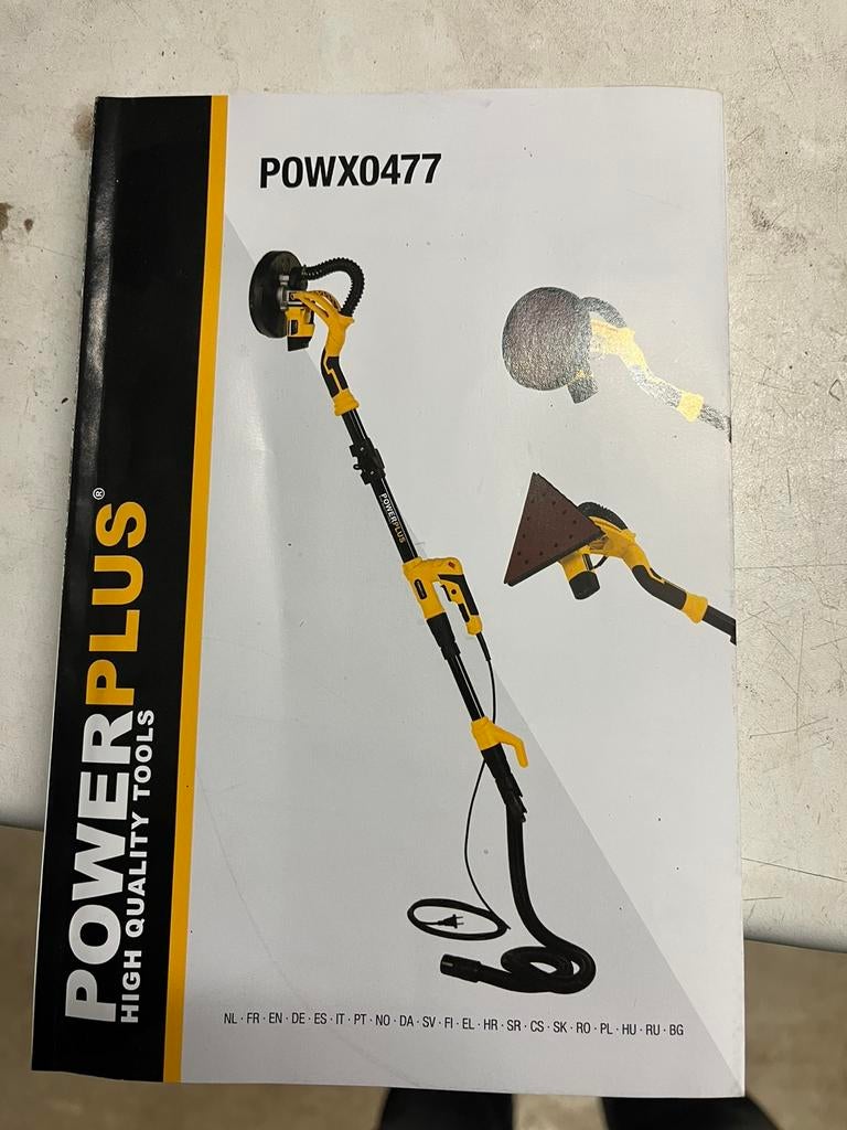 Schuurmachine voor wand & plafond, Bricolage & Construction, Outillage | Ponceuses, Enlèvement, Utilisé, 600 à 1200 watts, Autres types